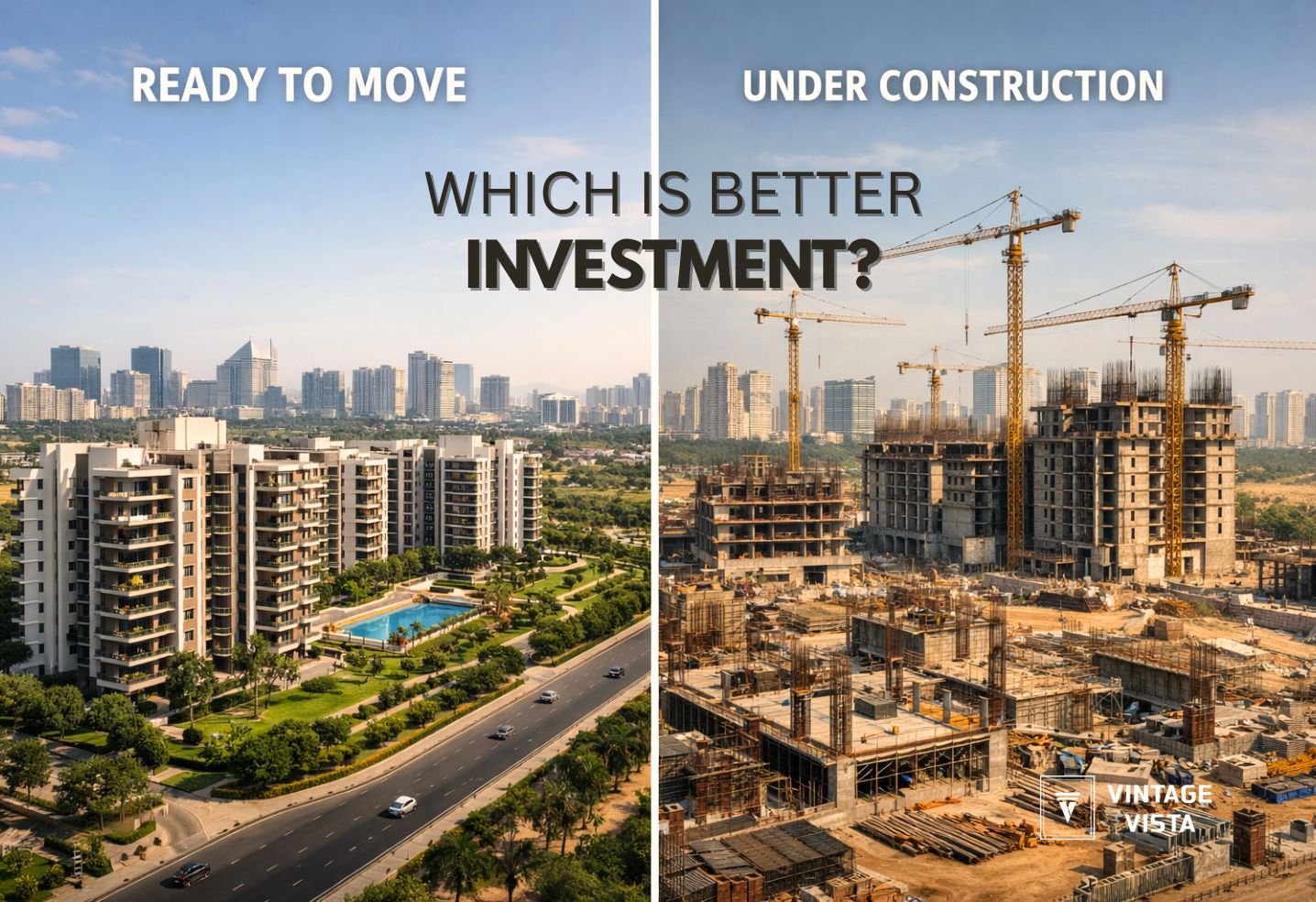 ready to move vs under construction best investment