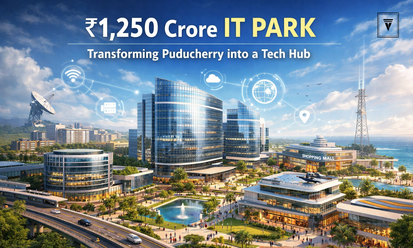 ₹1,250 crore Puducherry IT Park project transforming Puducherry into a major technology and IT hub in India