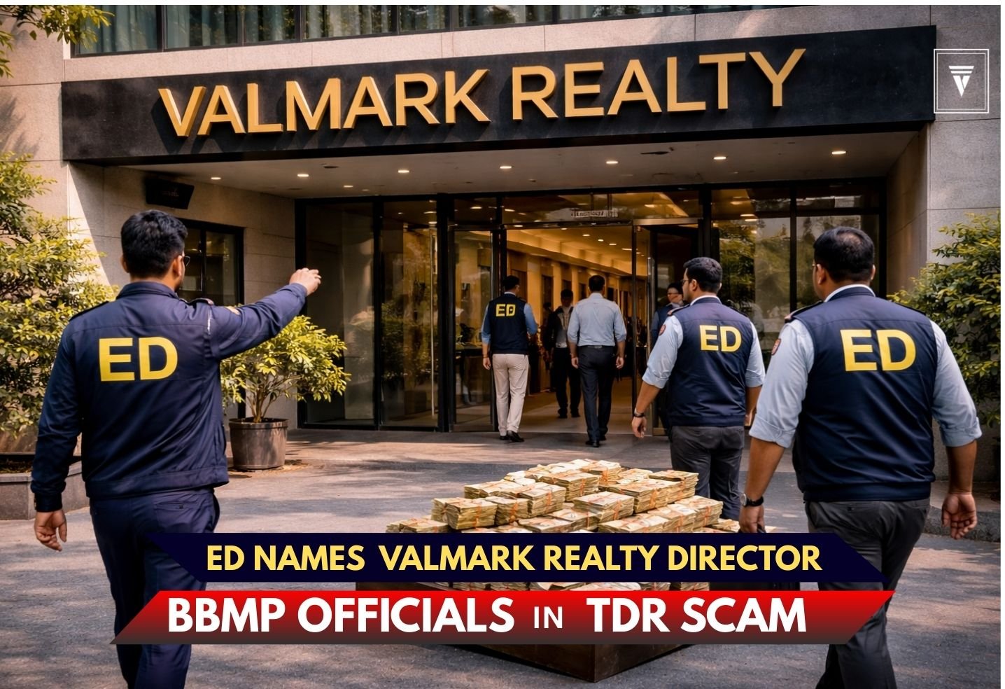 ED Names Valmark Realty Holdings Director, BBMP Officials in Bengaluru TDR Scam